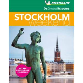 👉 Reisgids groene One Size unisex groen Michelin weekend Stockholm 9789401448819