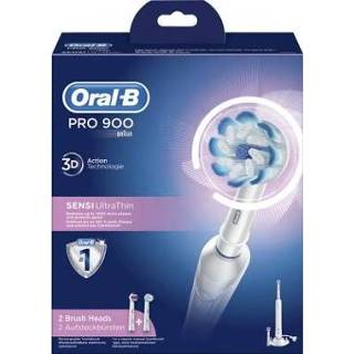 👉 Elektrische tandenborstel Oral-B Pro 900 Sensi UltraThin 1 st + 2 4210201197690