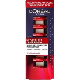 👉 Ampul L'Oreal Revitalift Laser X3 10% Glycolic Acid Ampoules 7 x 1 ml 3600523834396