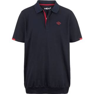 👉 Poloshirt mannen blauw Men Plus Marine::Rood 4055705612641