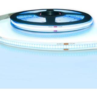 👉 Rode 5 meter gekleurde COB led strip IP20 24V - kleur 384 leds p/m
