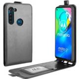 👉 Flip hoesje zwart Motorola Moto G8 Power Verticale met Creditcardvak - 5712580032672