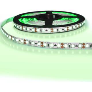 👉 Gekleurde LED strip groene 5 meter IP20 12V of 24V - kleur 120 leds p/m