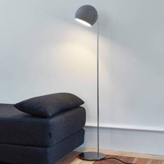 👉 Vloerlamp grijs RVS a++ Nyta Tilt Globe Floor