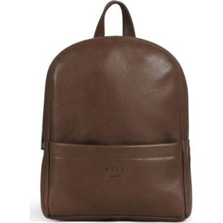 👉 Backpack bruin leer anouk Still Nordic City Brown 192582014169