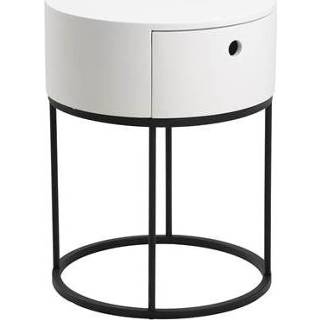 👉 Nachtkastje MDF wit Vestbjerg Nim