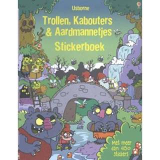 👉 Stickerboek Trollen, Kabouters En Aardmannetjes 9781409596332
