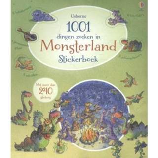 👉 Stickerboek 1001 Dingen Zoeken In Monsterland - 9781409593911