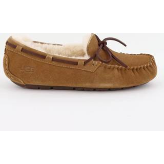 👉 Pantof fels suede vrouwen UGG pantoffels Dakota chestnut
