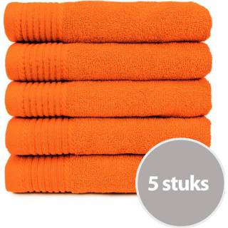 👉 Badhanddoek The One 450 gram 70x140 Oranje (5 stuks) 4761925417712