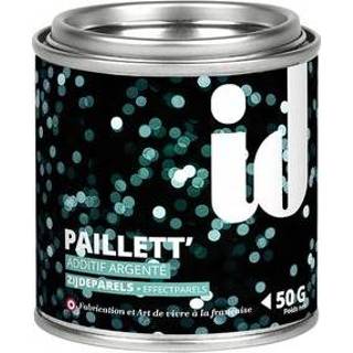 👉 Paillet zilver male Glitters additief Paillett' 50gr 3302150042921