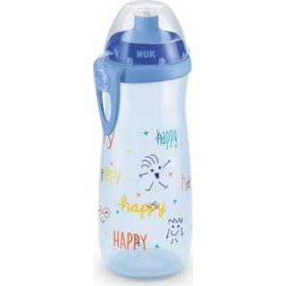👉 Drinkfles jongens blauw NUK Drinkflesje Sports Cup Boy, 450ml 4008600380191