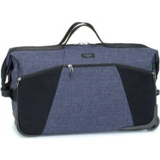 👉 Reistas meisjes blauw Storksak ECO Carry -Op Navy Melange 5060521026014