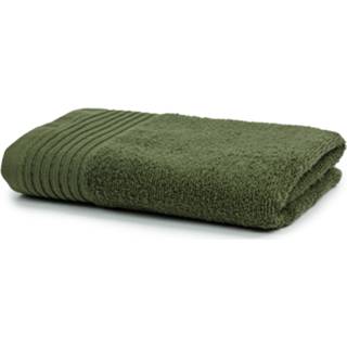 👉 Handdoek donkergroen The One 450 gram 50x100 cm Olive Green 8719322225719