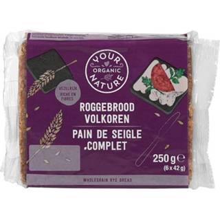 Roggebrood eten Your Organic Nature Volkoren 8711521144358