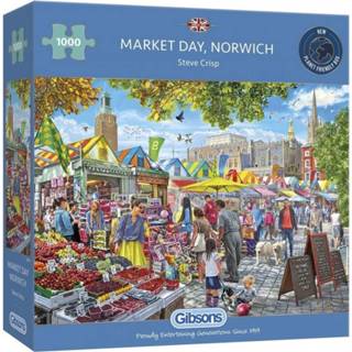 👉 Puzzel Market Day, Norwich (1000 stukjes) 5012269062977