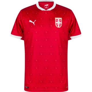 👉 Shirt rood mannen vietnam voetbalshirts volwassen servi Servië Thuis 2020-2021