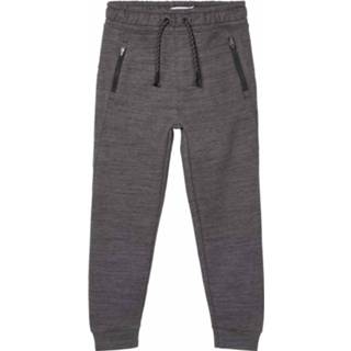 Broek katoen polyester jongens donkergrijs 116 grijs Name It! Lange - Maat Katoen/polyester 5714922371364