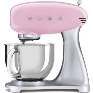 👉 Keukenmachine roze Smeg SMF02PKEU 8017709269180