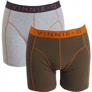 👉 Boxer short Vinnie-G boxershorts Military Olive Uni 2-pack