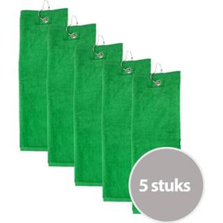 👉 Golfhanddoek groen The One 450 gram (5 stuks)