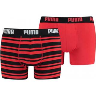 👉 Boxer short rood Puma Stripe 2-pack Boxershorts Red NOS
