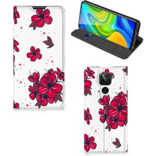 👉 Rood Xiaomi Redmi Note 9 Smart Cover Blossom Red 8720215892598