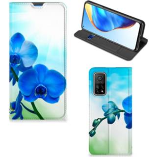 👉 Orchidee blauw Xiaomi Mi 10T | Pro Smart Cover - Cadeau voor je Moeder 8720215838992