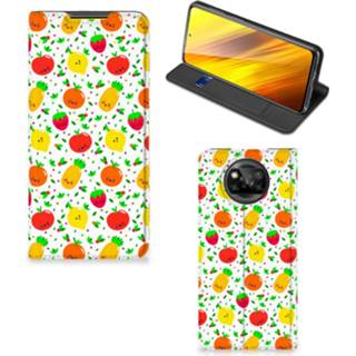 👉 Xiaomi Poco X3 Flip Style Cover Fruits 8720215802917