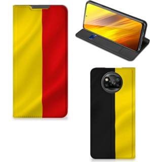 👉 Standcase Xiaomi Poco X3 Belgische Vlag 8720215817065