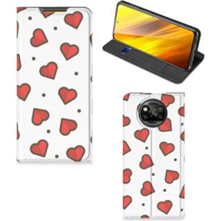 👉 Xiaomi Poco X3 Hoesje met Magneet Hearts 8720215806045