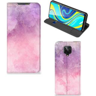 👉 Roze purper Bookcase Xiaomi Redmi Note 9 Pro | 9S Pink Purple Paint 8720215259599