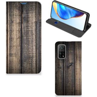 👉 Portemonnee Xiaomi Mi 10T | Pro Book Wallet Case Steigerhout 8720215503296