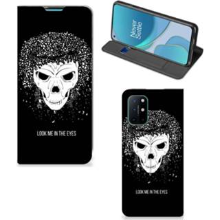 👉 Mobiel BookCase OnePlus 8T Skull Hair 8720215379938