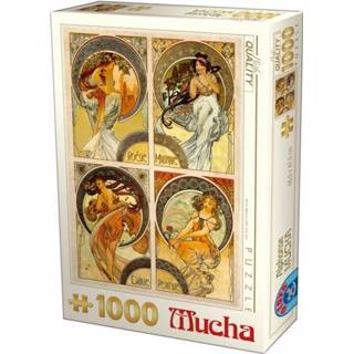 👉 Puzzel Alphonse Mucha 1000 Stukjes 5947502875895