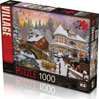 👉 Puzzel Snowy Day 1000 Stukjes 8681842205420