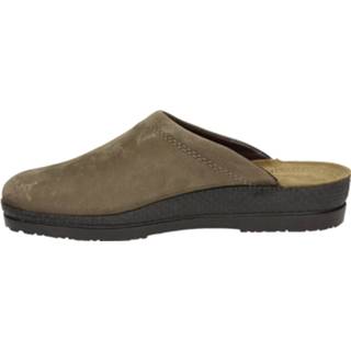 👉 Pantoffels nubuck men bruin Rohde 8720251045057