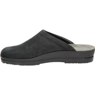 👉 Pantoffels nubuck men zwart Rohde 8720251044951