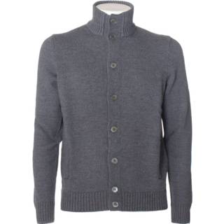 👉 Male grijs Cardigan With Buttons