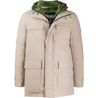 👉 Male beige Field Jacket With Removable Interior Window