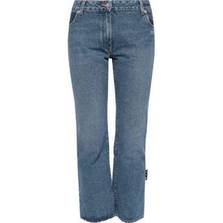 👉 Spijkerbroek W28 W27 W29 W26 w25 vrouwen blauw Jeans met logo