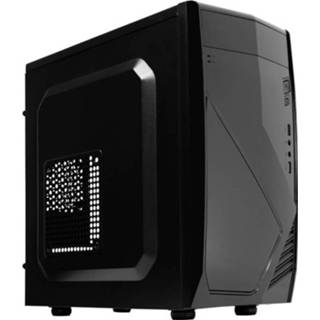 Aerocool CS-102 tower-behuizing USB-A 2.0, USB-A 3.2 (5 Gbit/s), 2x Audio