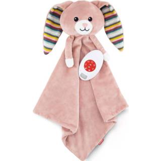 👉 Knuffeldoek unisex roze Zazu Knuffeldoekje Comforter Rabbit Becky 703625108716