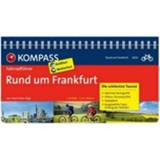 👉 Fietsgids Kompass - Rund um Frankfurt 9783850264341