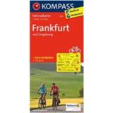 👉 Fietskaart Kompass - Frankfurt und Umgebung 9783850263009