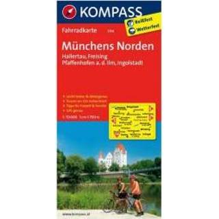 👉 Fietskaart Kompass - Münchens Norden 9783850263269