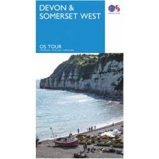 Fietskaart Ordnance Survey - Devon / Somerset West Tour Ausgabe 2017 9780319263679
