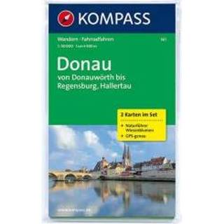 👉 Wandelkaart Kompass - Donau 9783850261807