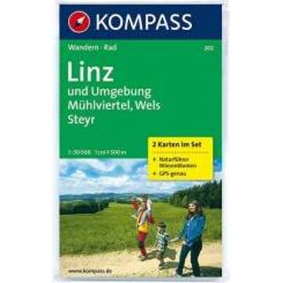 👉 Wandelkaart Kompass - Linz und Umgebung 9783854916550