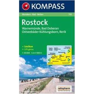 Wandelkaart Kompass - Rostock /Warnemünde /Bad Doberan 9783854916864